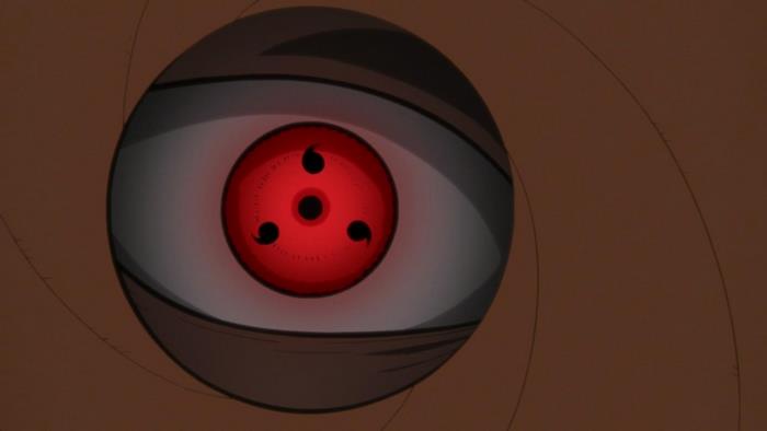 Obito Uchiha's Sharingan from Naruto