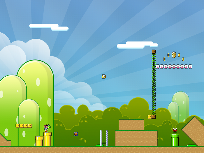 Mario from Super Mario Bros. video game