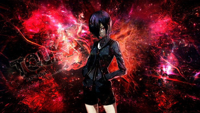 Touka Kirishima from Tokyo Ghoul