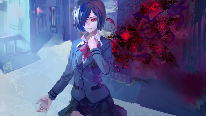 Touka Kirishima from Tokyo Ghoul