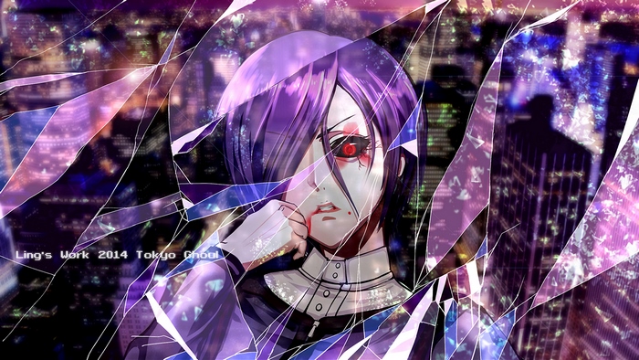 Touka Kirishima from Tokyo Ghoul