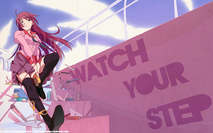 Hitagi Senjougahara from Bakemonogatari
