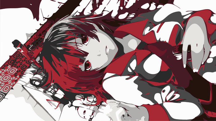 Hitagi Senjougahara from Monogatari Series