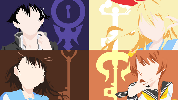 Nisekoi: Four Characters with Keys