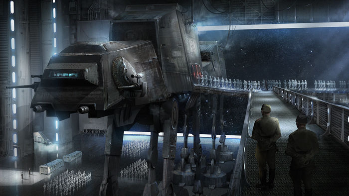 Star Wars AT-AT Walker with Stormtroopers