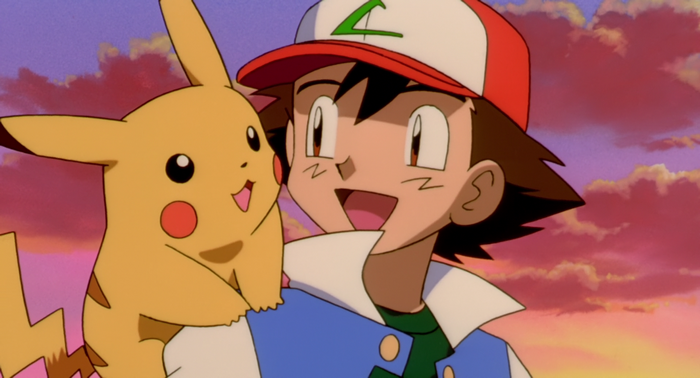 Ash and Pikachu from Pokemon