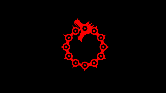 Meliodas' Dragon Sin Mark from The Seven Deadly Sins