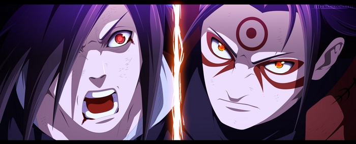 Madara Uchiha and Hashirama Senju