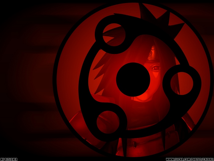 Madara Uchiha with Sharingan Glow