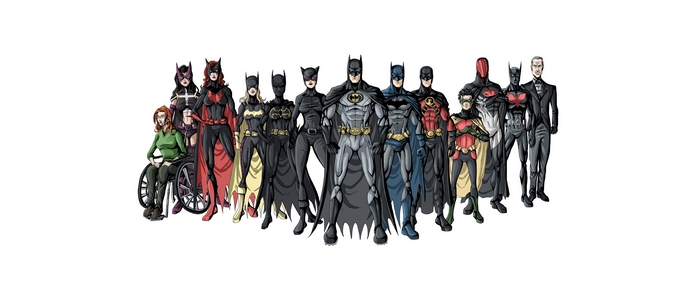 Batman characters lineup