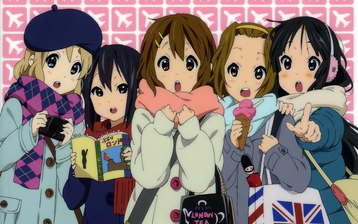 K-On! characters in London