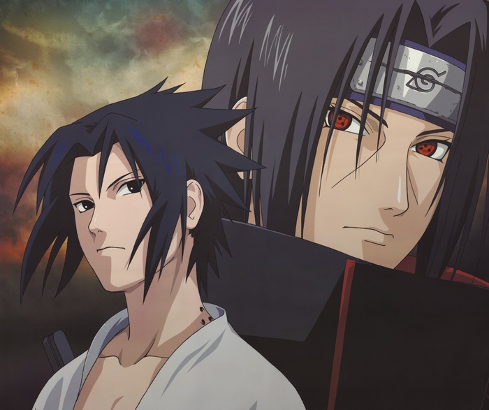 Sasuke and Itachi Uchiha from Naruto