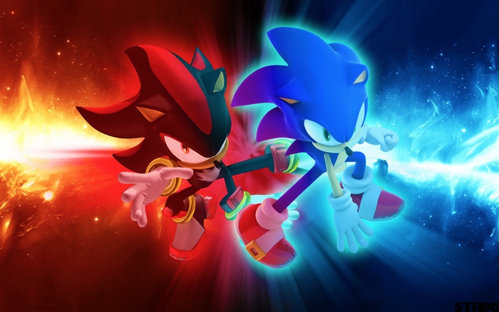 Sonic the Hedgehog and Shadow the Hedgehog