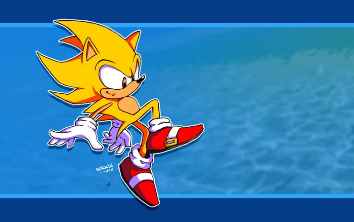 Super Sonic from Sonic the Hedgehog