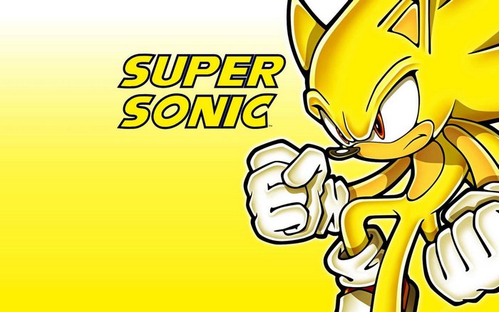 Super Sonic from Sonic the Hedgehog