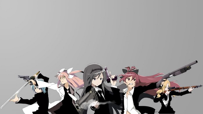 Magical Girls with Weapons