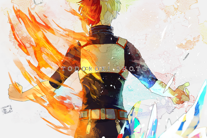 Shouto Todoroki from My Hero Academia