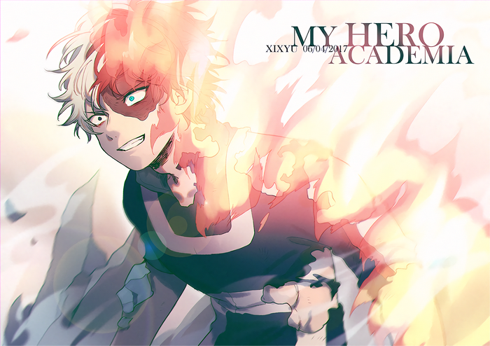 Shouto Todoroki from My Hero Academia