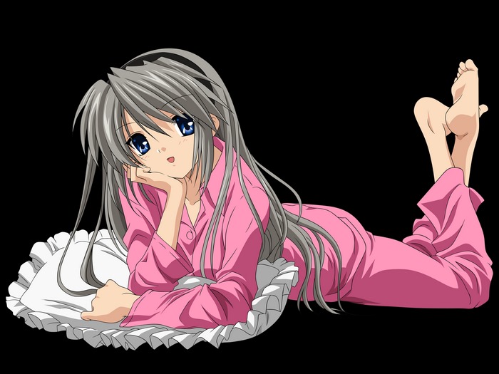 Tomoyo Sakagami in Pajamas