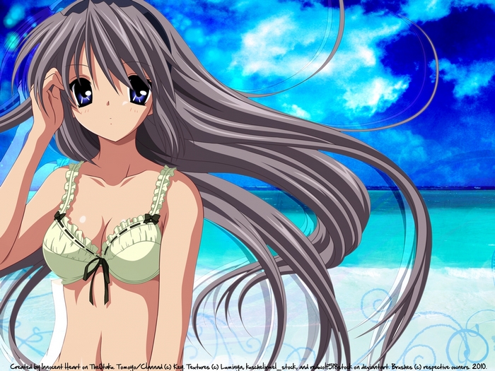 Tomoyo Sakagami from Clannad on the Beach