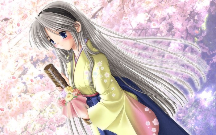 Tomoyo Sakagami from Clannad