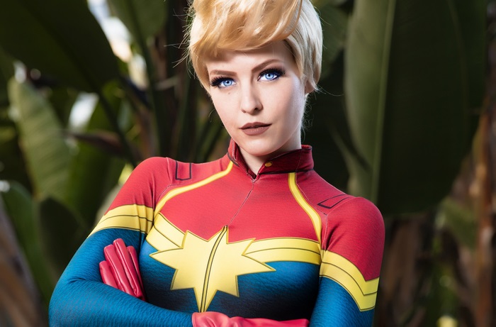 Captain Marvel cosplay