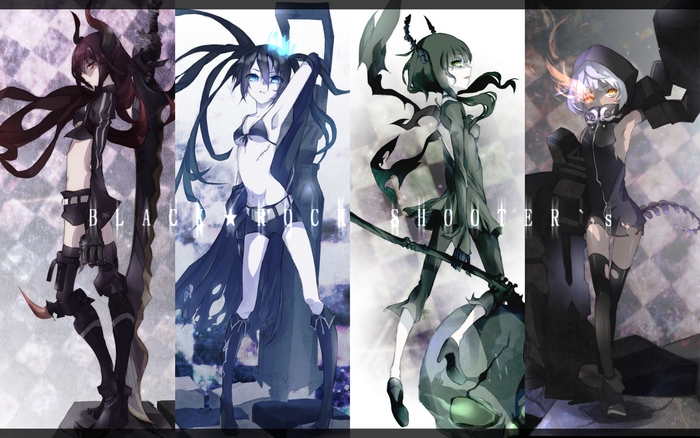Black Rock Shooter characters