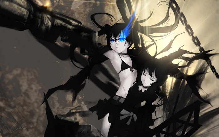 Black Rock Shooter and Dead Master