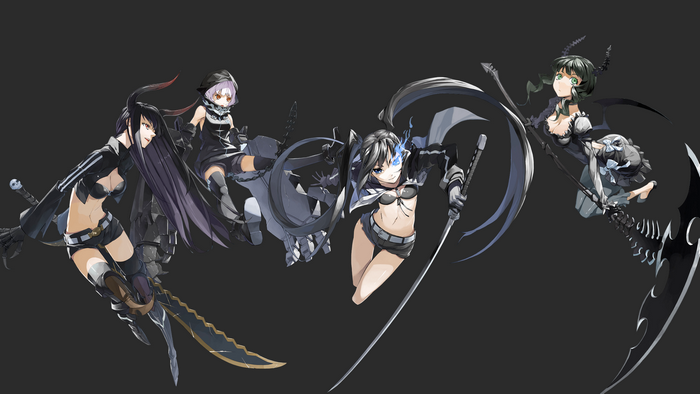 Black Rock Shooter characters