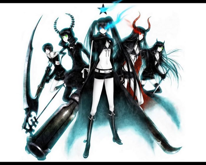 Black Rock Shooter characters