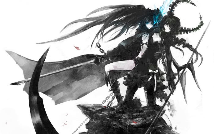 Black Rock Shooter and Dead Master