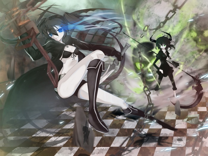 Black Rock Shooter and Dead Master
