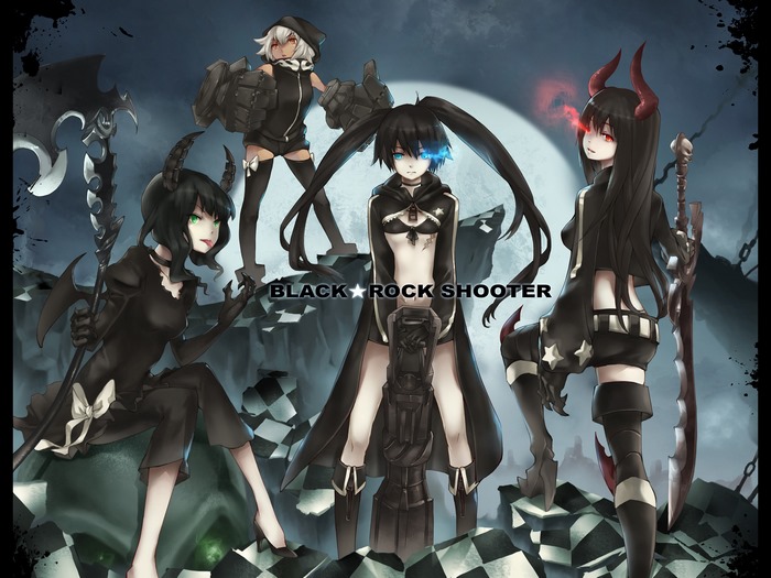 Black Rock Shooter characters