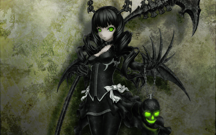 Dead Master with Scythe and Skull Lantern