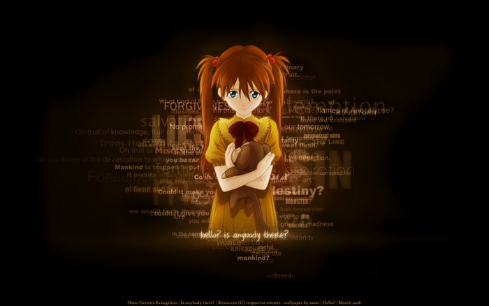 Asuka Langley Soryu from Neon Genesis Evangelion