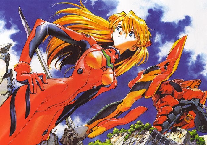 Asuka Langley Soryu from Neon Genesis Evangelion