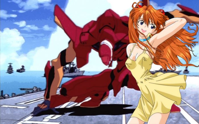 Asuka Langley Soryu from Neon Genesis Evangelion
