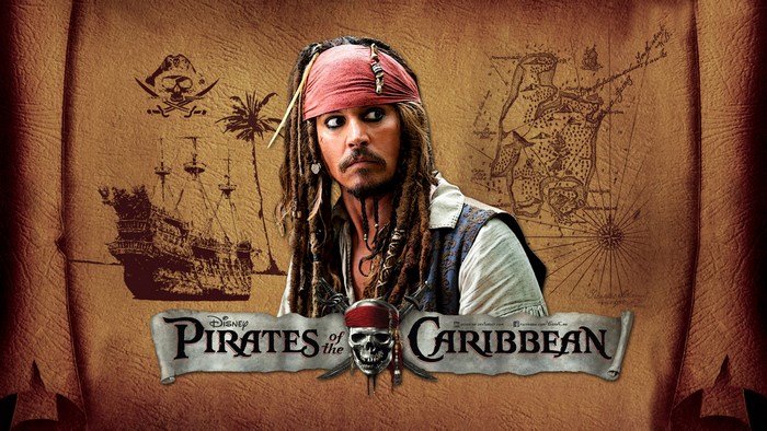 Captain Jack Sparrow from Pirates of the Caribbean
