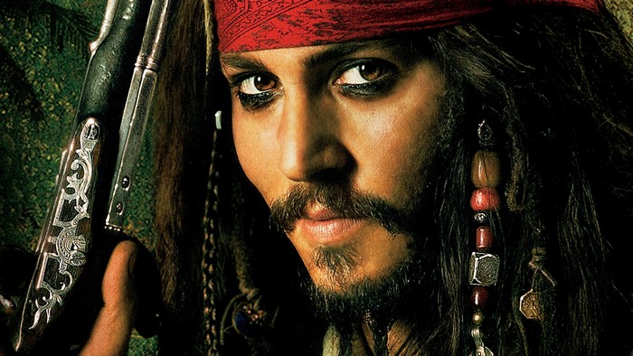 Captain Jack Sparrow from Pirates of the Caribbean