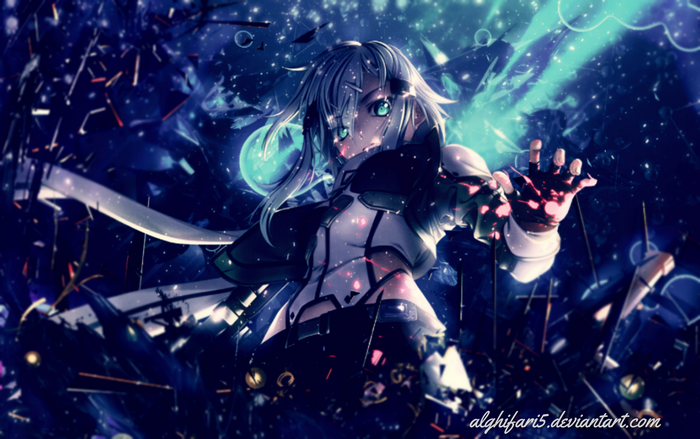 Asada Shino from Sword Art Online