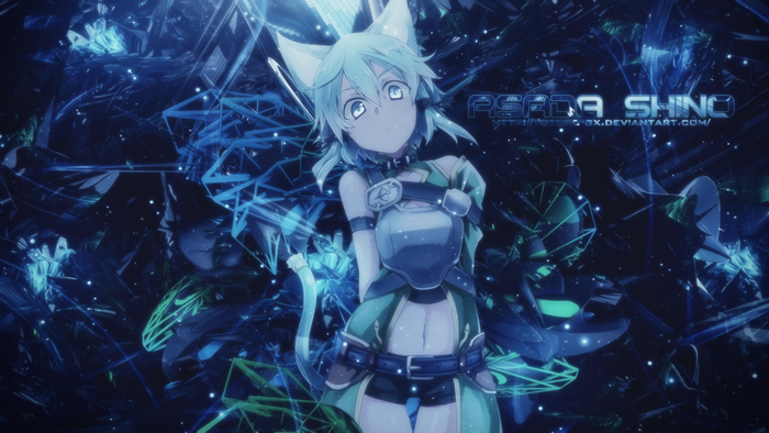 Asada Shino from Sword Art Online