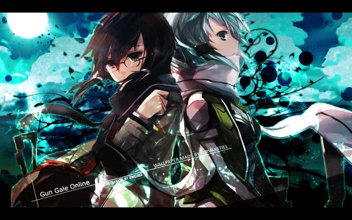 Asada Shino from Gun Gale Online