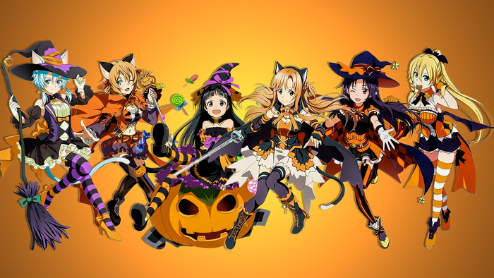 Sword Art Online Halloween Characters