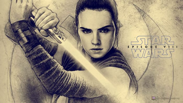 Rey from Star Wars Episode VIII