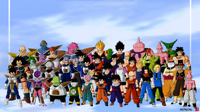Dragon Ball Z characters group