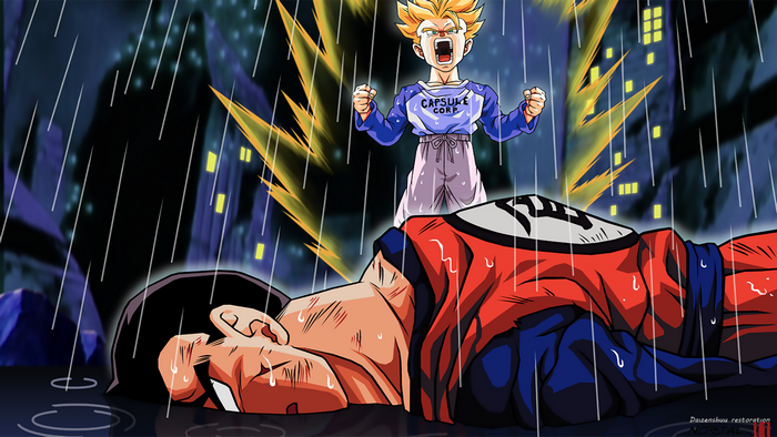 Future Trunks and Gohan from Dragon Ball Z