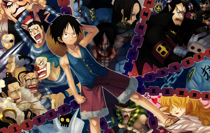 One Piece characters with Portgas D. Ace