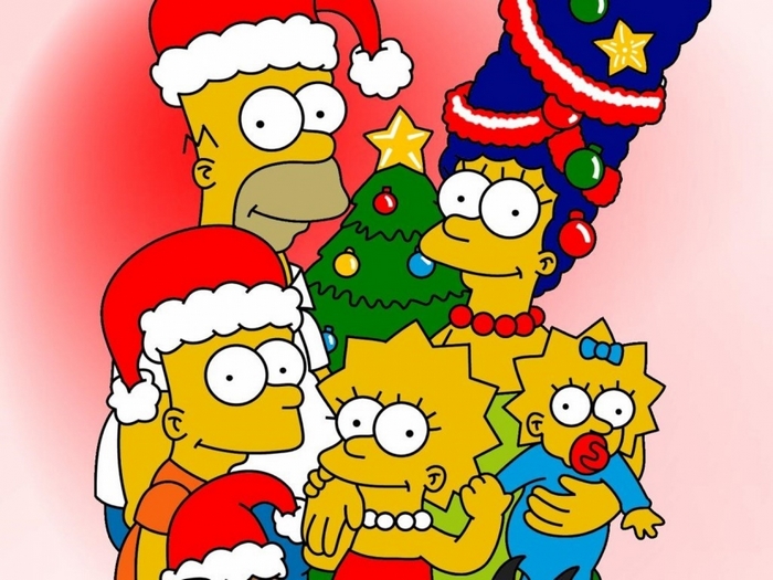 The Simpsons Family Christmas