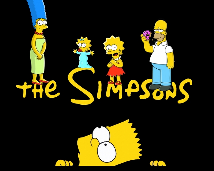 The Simpsons family