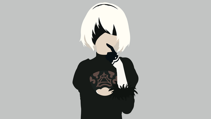 2B from NieR: Automata 4K